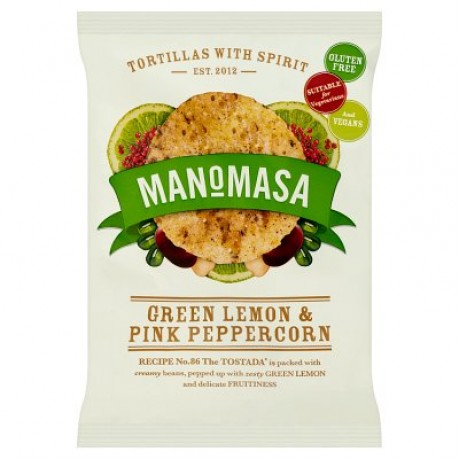 Manomasa - Green Lemon & Pink Peppercorn - 12 x 140g