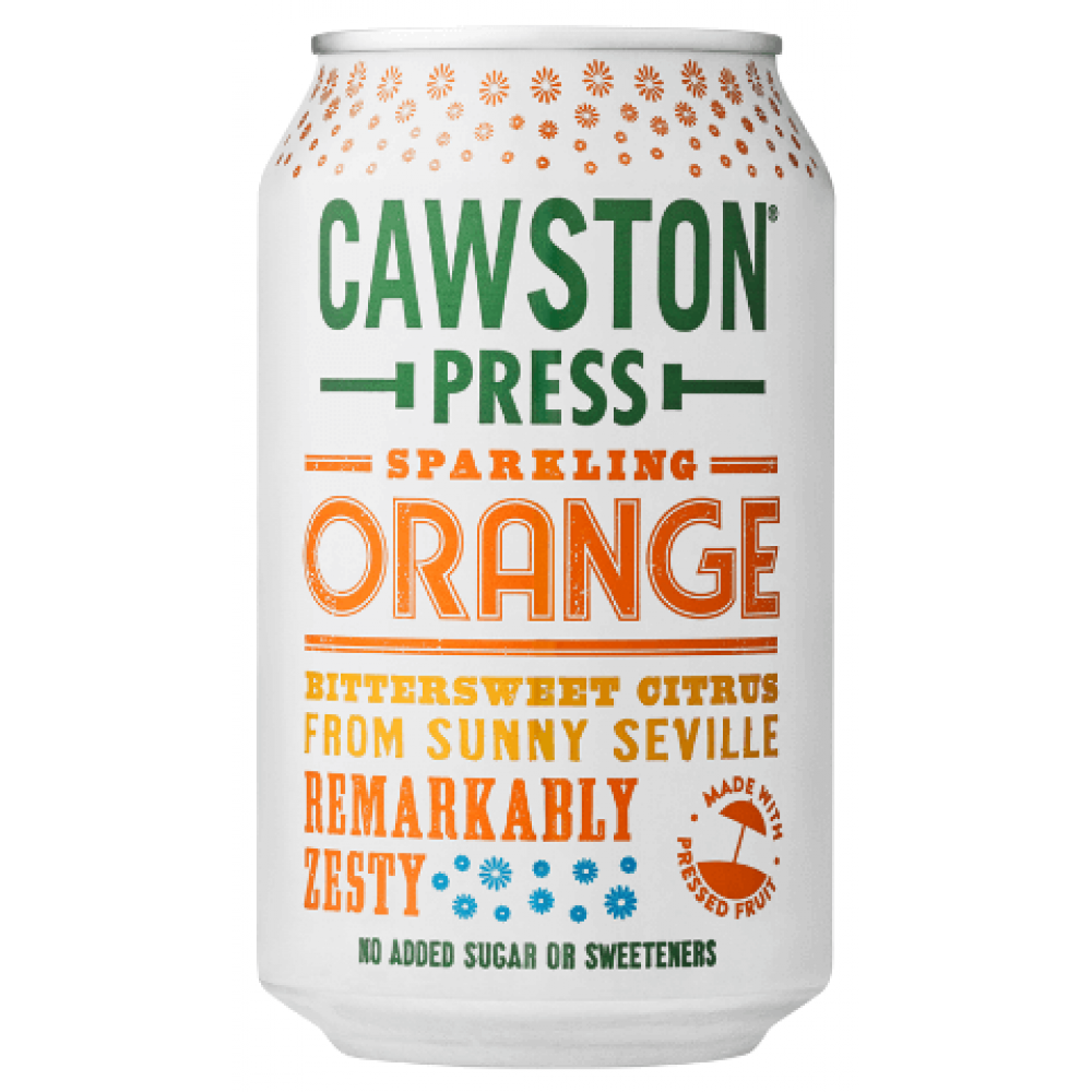 Cawston Press Sparkling Orange - 24 x 330ml