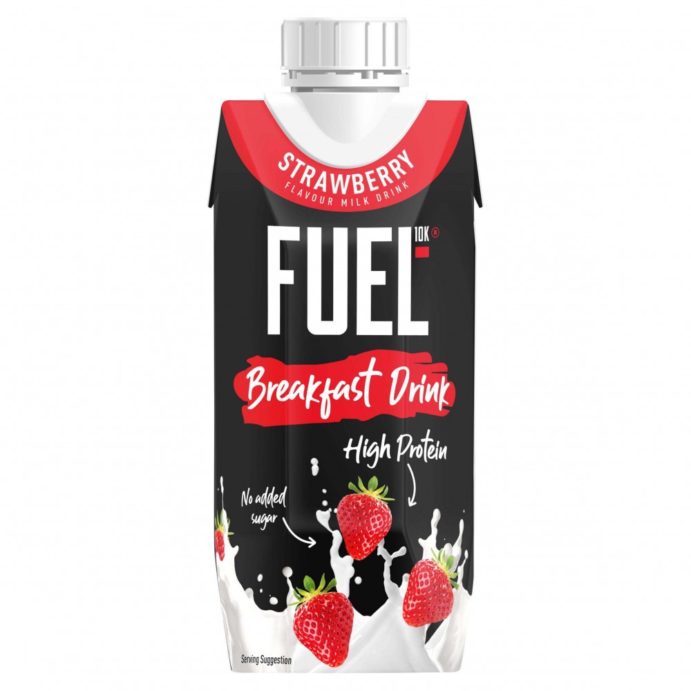 Fuel 10K Breakfast Drinks - Strawberry 8 x 330ml