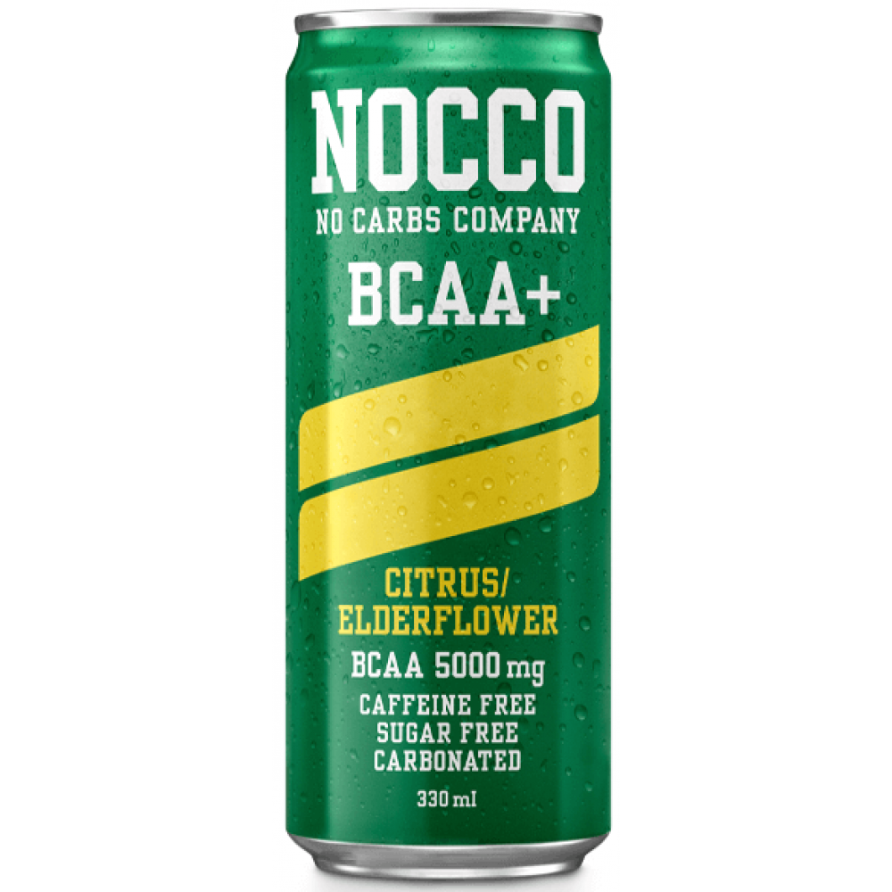NOCCO - Citrus Elderflower BCAA+ 12 x 330ml