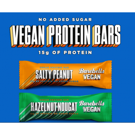 Barebells Vegan Bar - Salty Peanut 12 x 55g