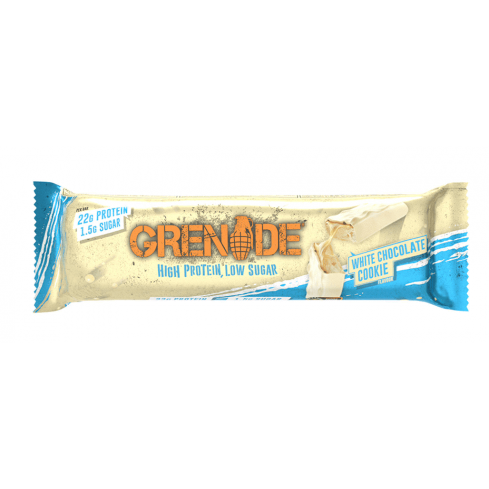 Grenade Carb Killa Bar - White Chocolate Cookie - 12 x 60g
